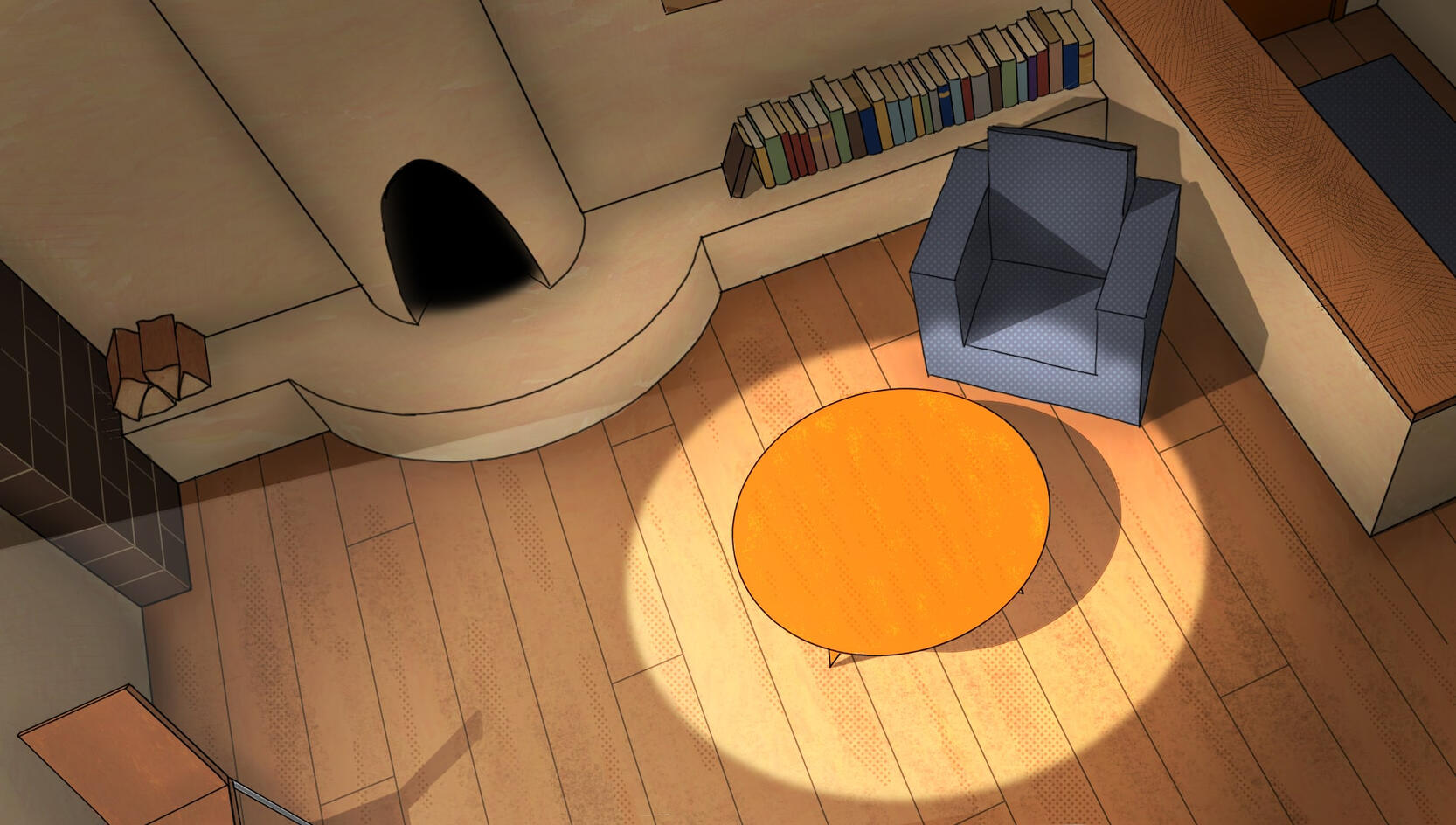 Background Practice, 3 Point Perspective
